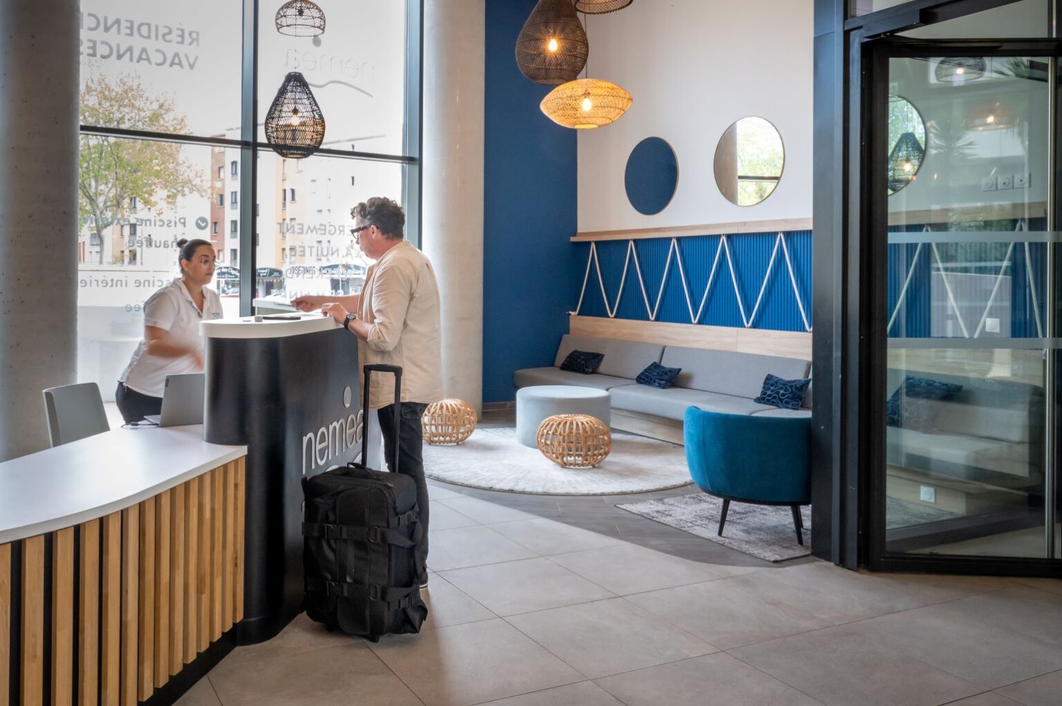 Nemea résidence le sylène - checkin